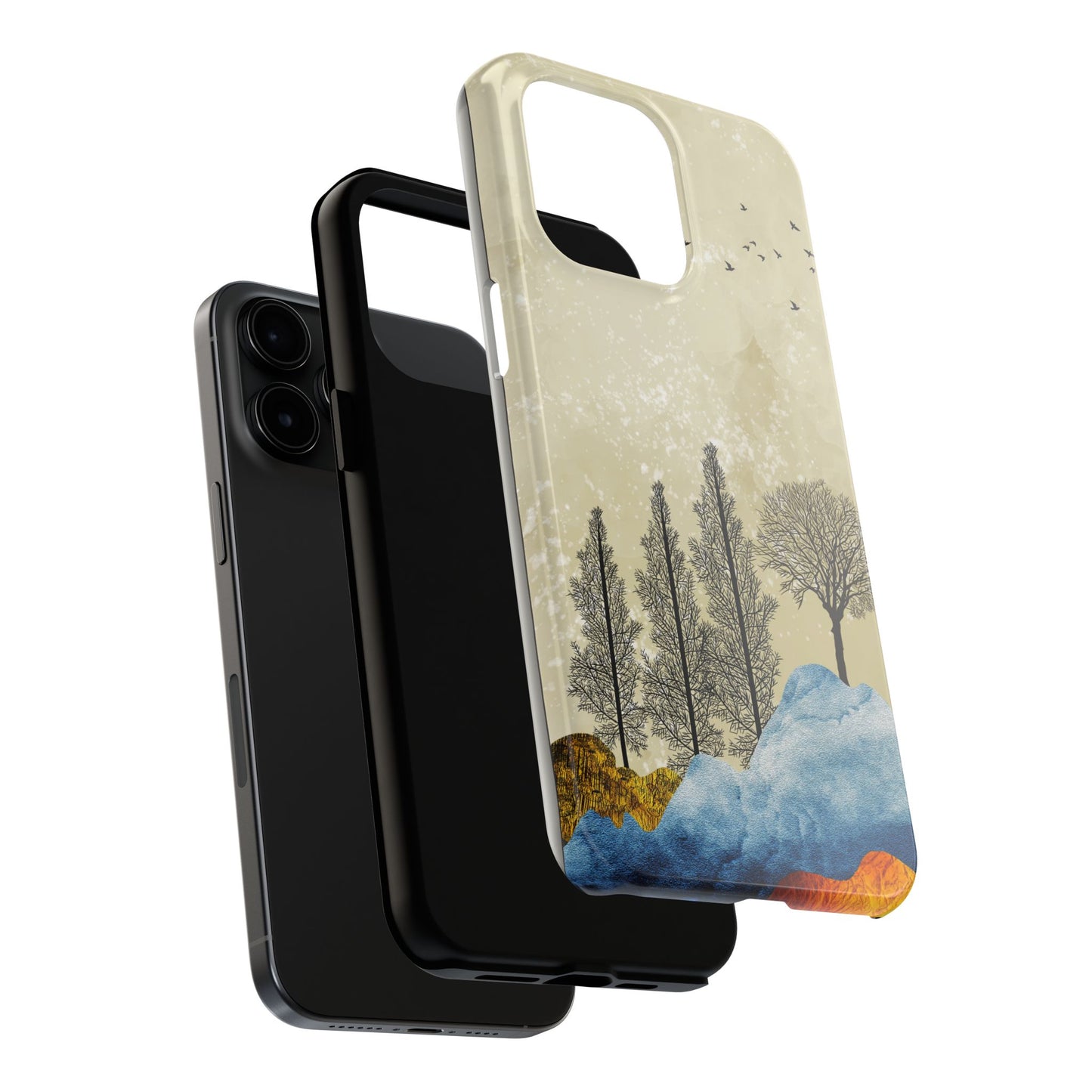 Nature-Inspired Tough Phone Case - Perfect for Adventure Lovers