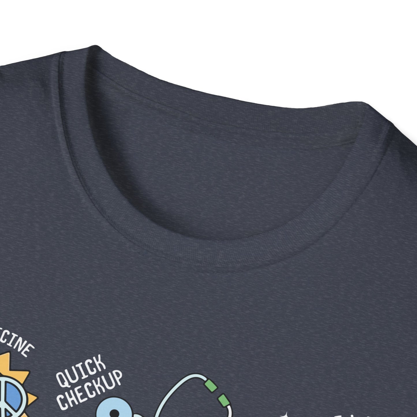 School Nurse Unisex Softstyle T-Shirt - Fun & Colorful Design for Education Professionals
