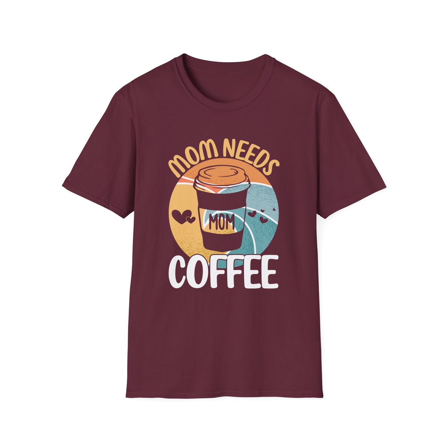 Mom Needs Coffee T-Shirt-Ships from Canada