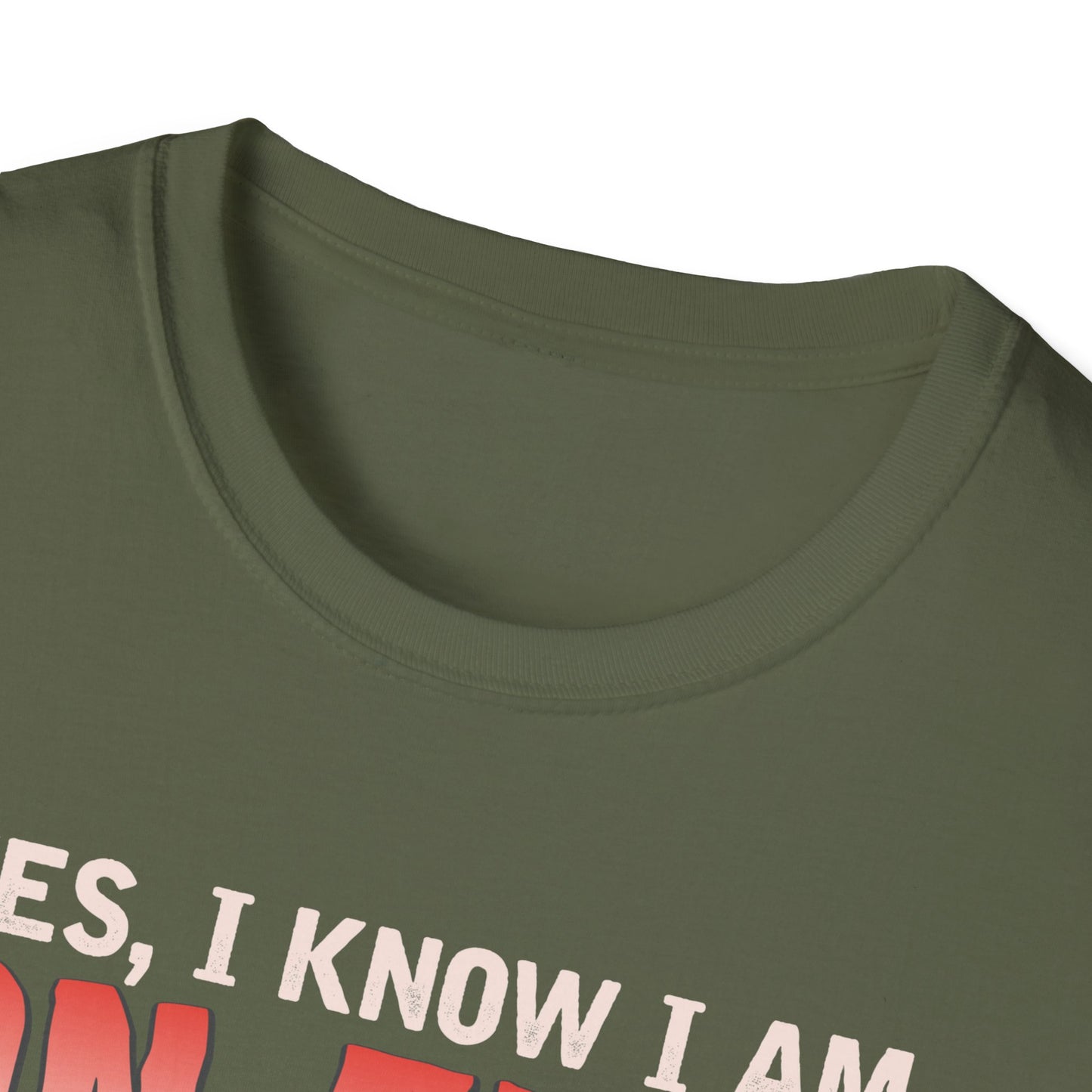 Funny Welding T-Shirt: "Yes, I Know I Am On Fire"