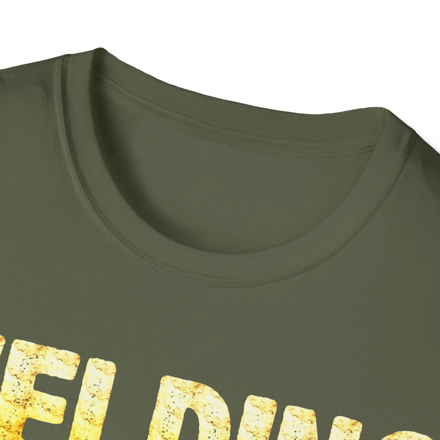 Welding T-Shirt - "It's Like Sewing with Fire" - Unisex Softstyle Tee for Welders and DIY Enthusiasts