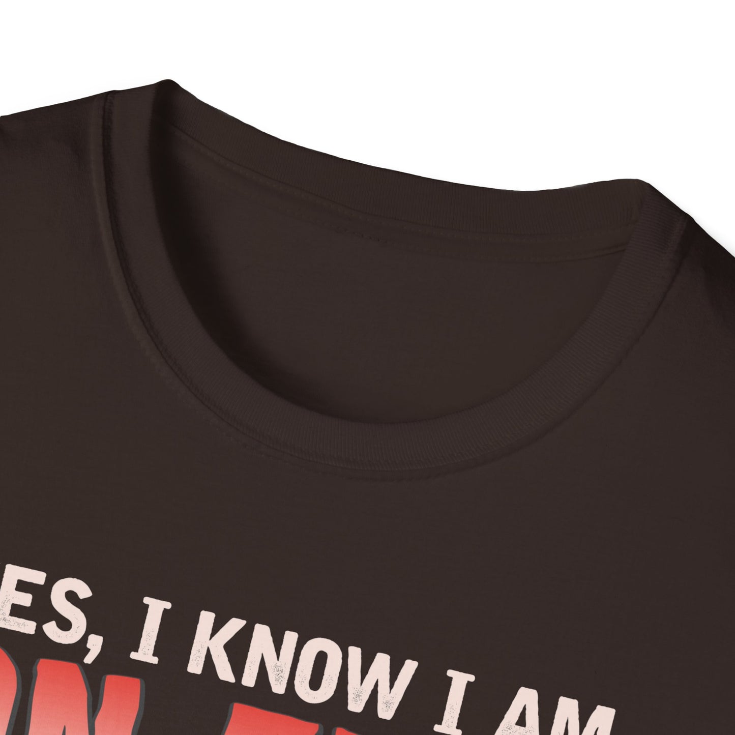 Funny Welding T-Shirt: "Yes, I Know I Am On Fire"