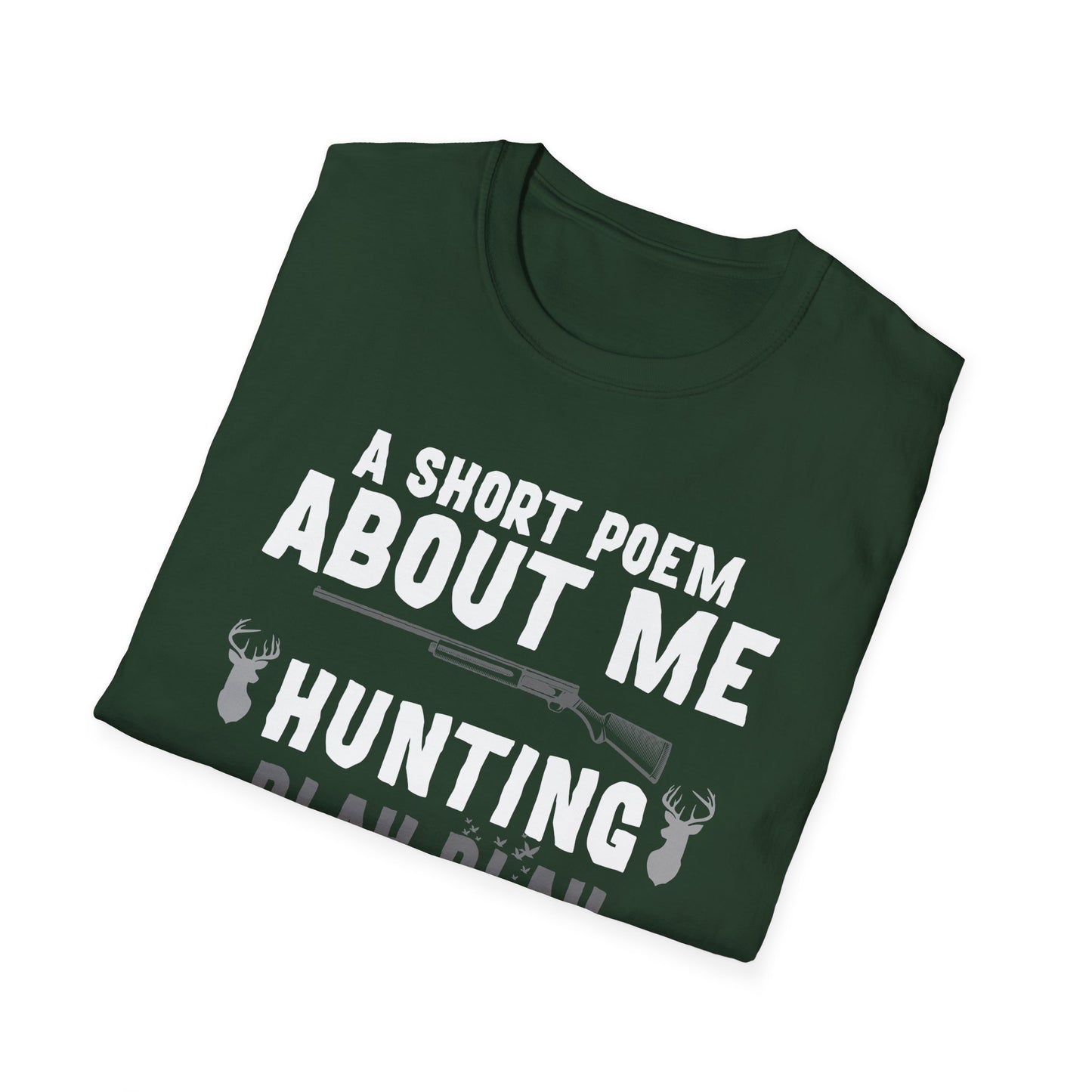 Funny Hunting T-Shirt - "Blah Blah" Design for Outdoor Enthusiasts