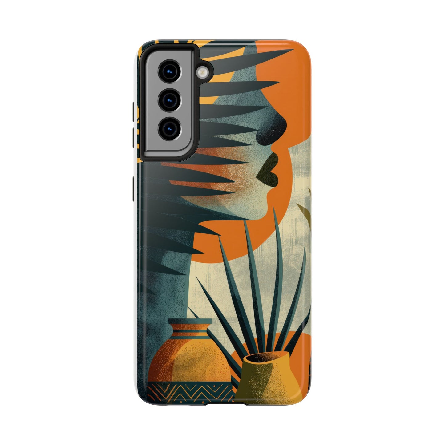 Stylish Tough Phone Cases with Abstract Design, Unique Phone Accessories, Gift for Art Lovers, Customizable Phone Covers, Modern Aesthetic