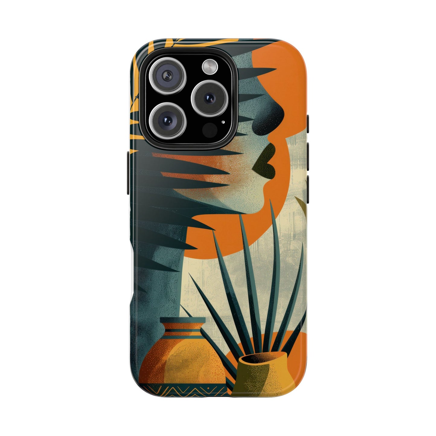 Stylish Tough Phone Cases with Abstract Design, Unique Phone Accessories, Gift for Art Lovers, Customizable Phone Covers, Modern Aesthetic