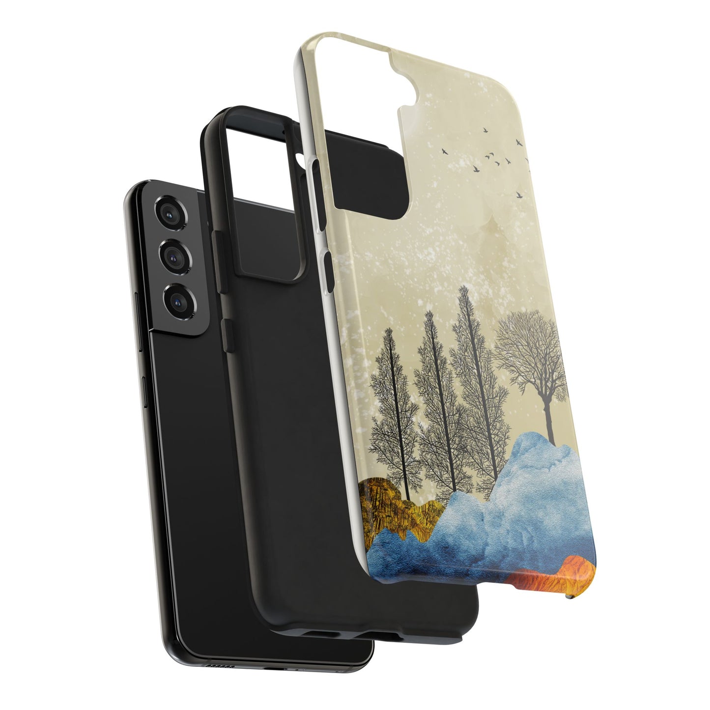 Nature-Inspired Tough Phone Case - Perfect for Adventure Lovers
