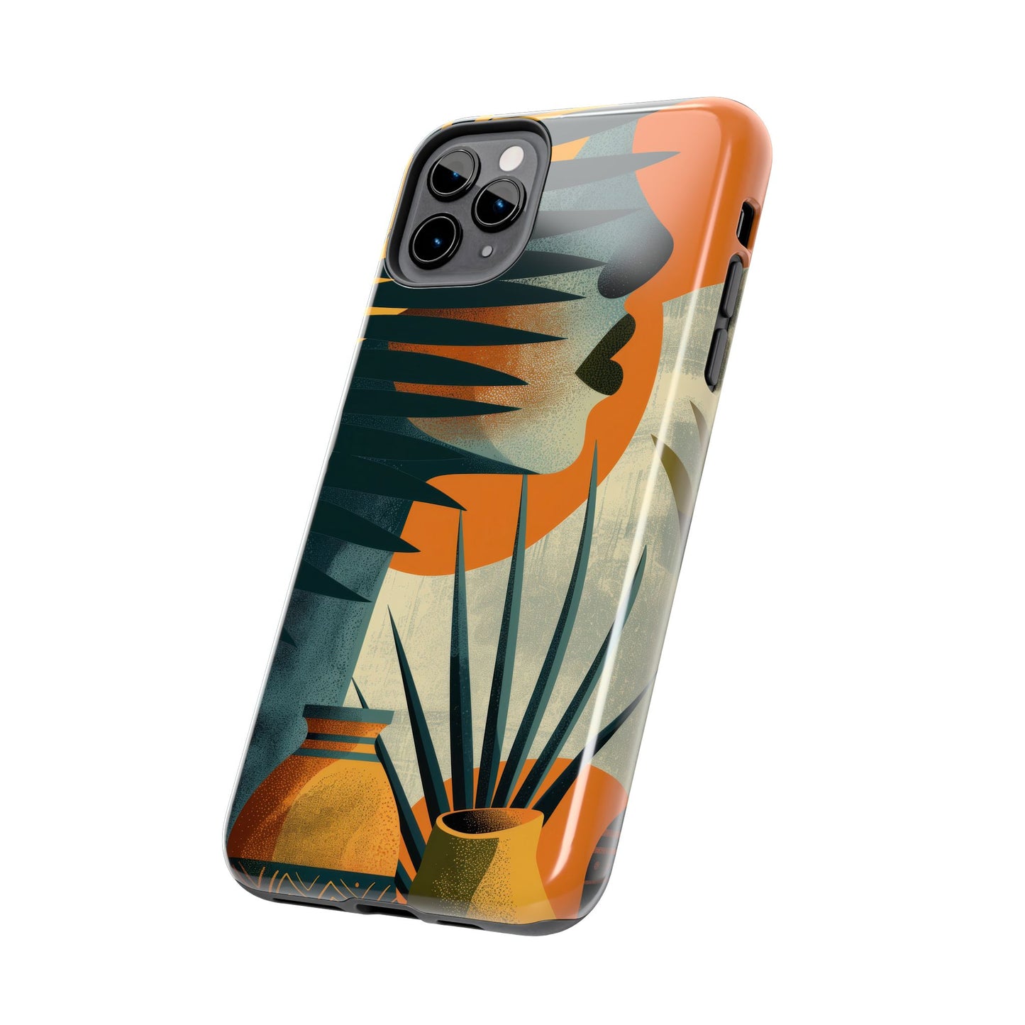 Stylish Tough Phone Cases with Abstract Design, Unique Phone Accessories, Gift for Art Lovers, Customizable Phone Covers, Modern Aesthetic