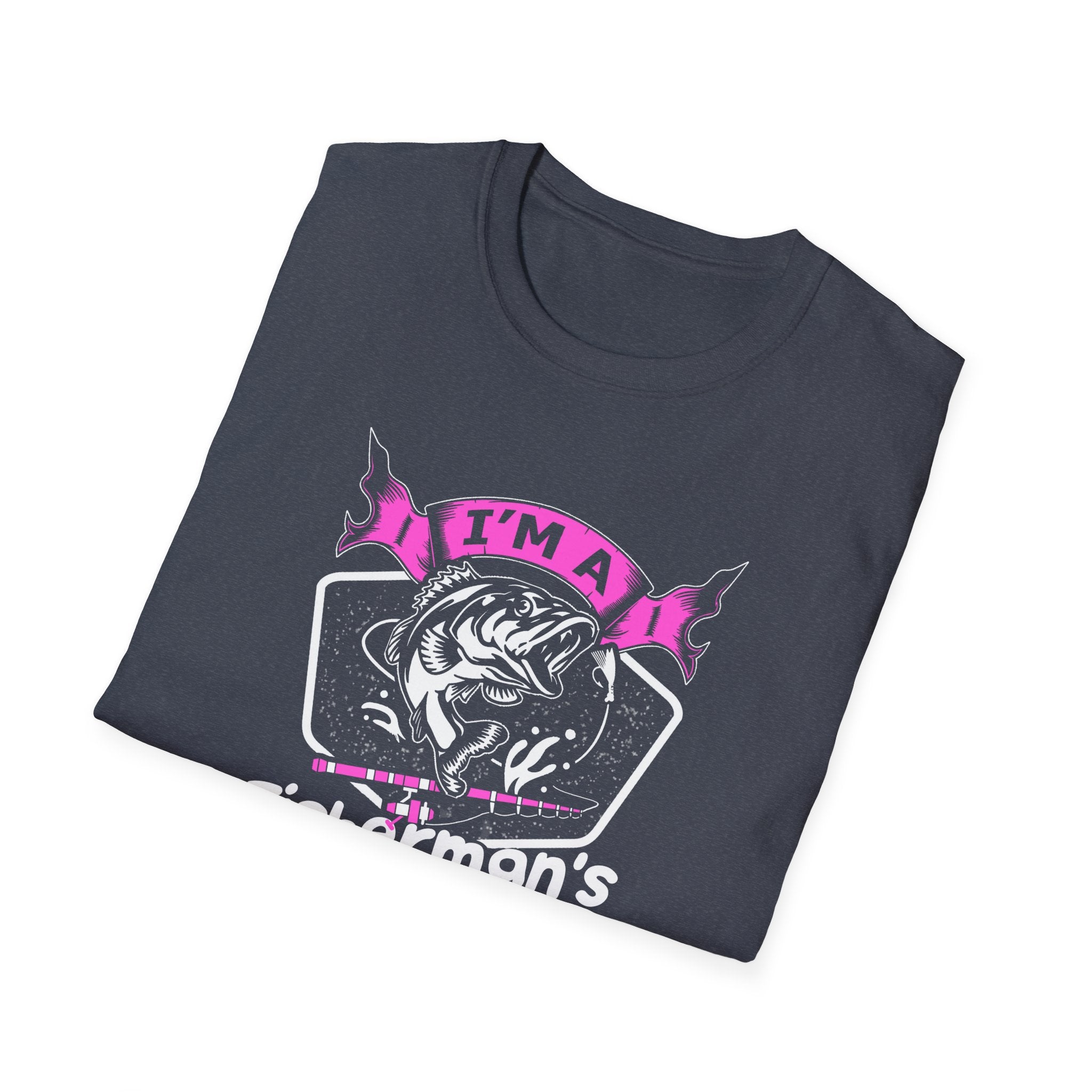 Fisherman's Girl Unisex Softstyle T-Shirt - Perfect Gift for Fishing Enthusiasts