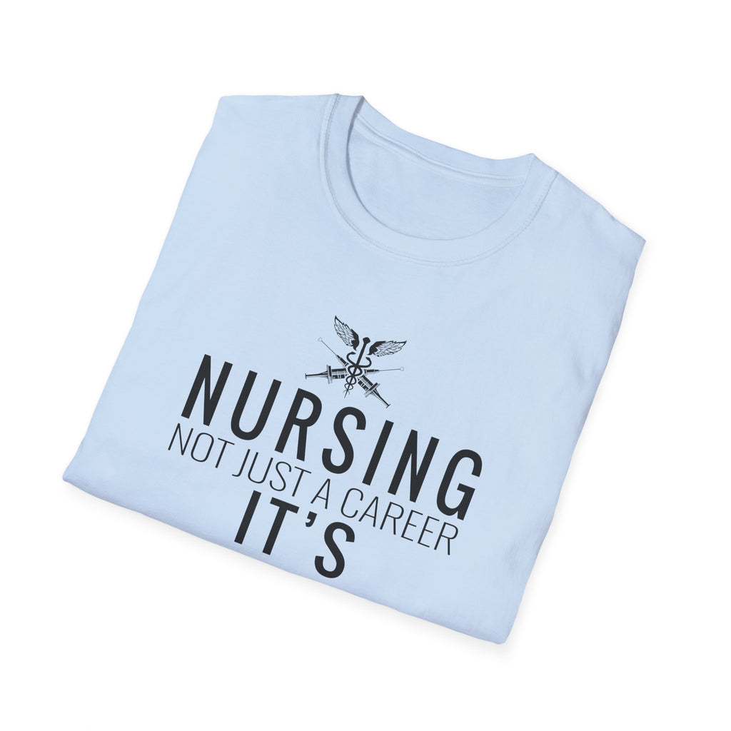 Nursing Calling Unisex Softstyle T-Shirt | Inspirational Tee for Healthcare Heroes
