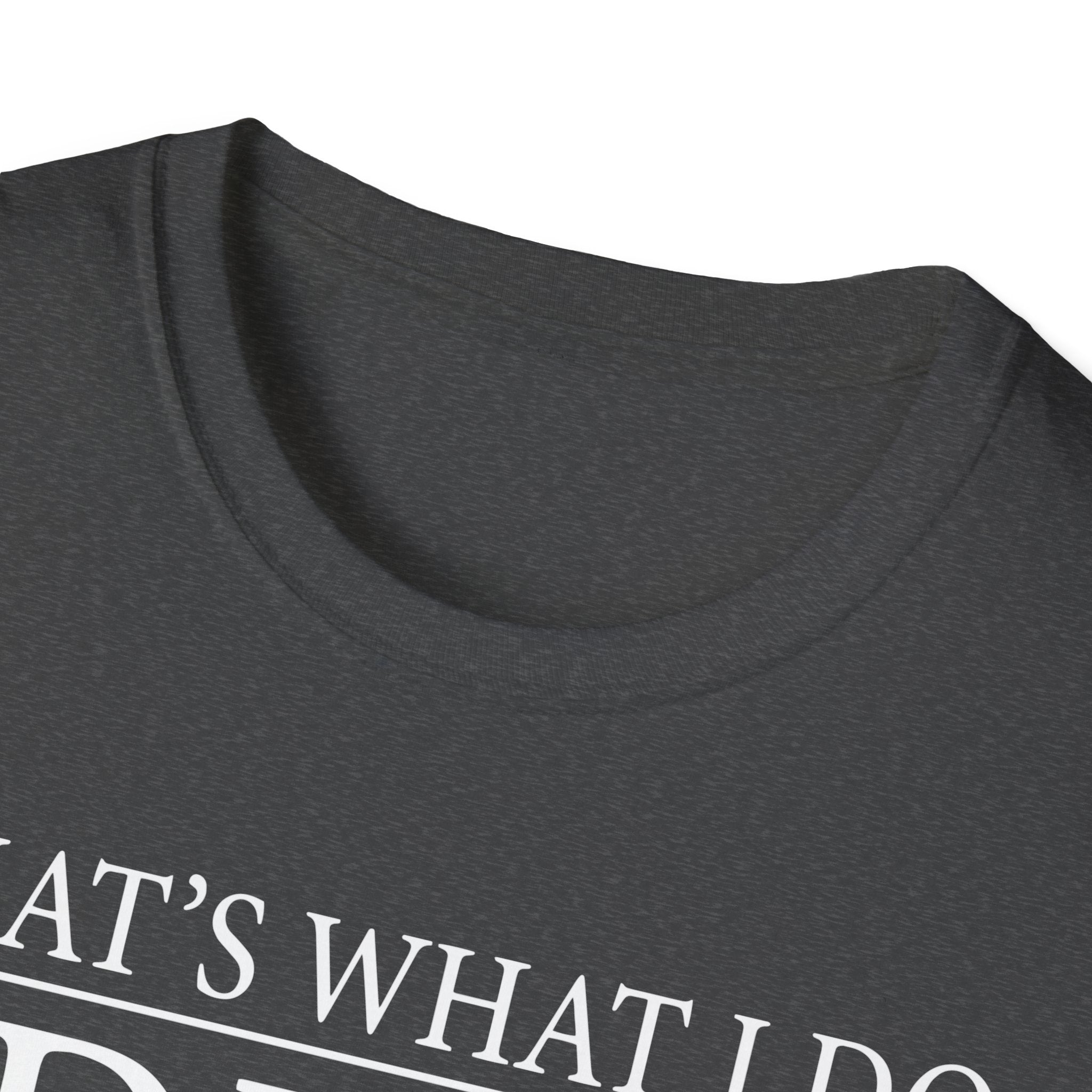 That's What I Do I Drive Wee Woo Truck And I Know Things Firefighter T-Shirt
