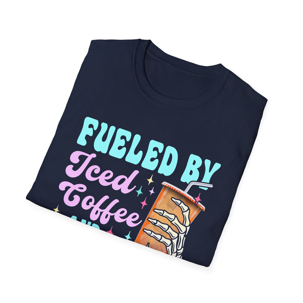 Fueled by Iced Coffee & Anxiety T-Shirt