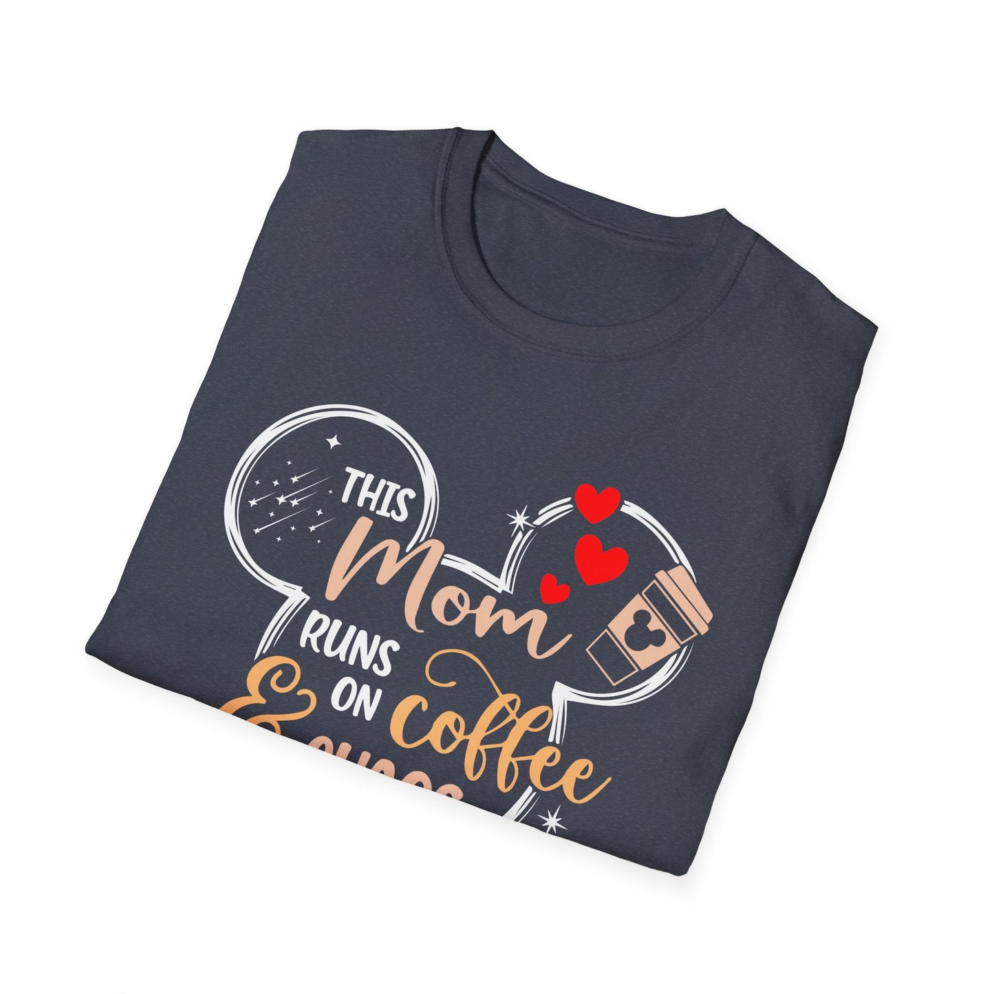 This Mom Runs on Coffee T-Shirt