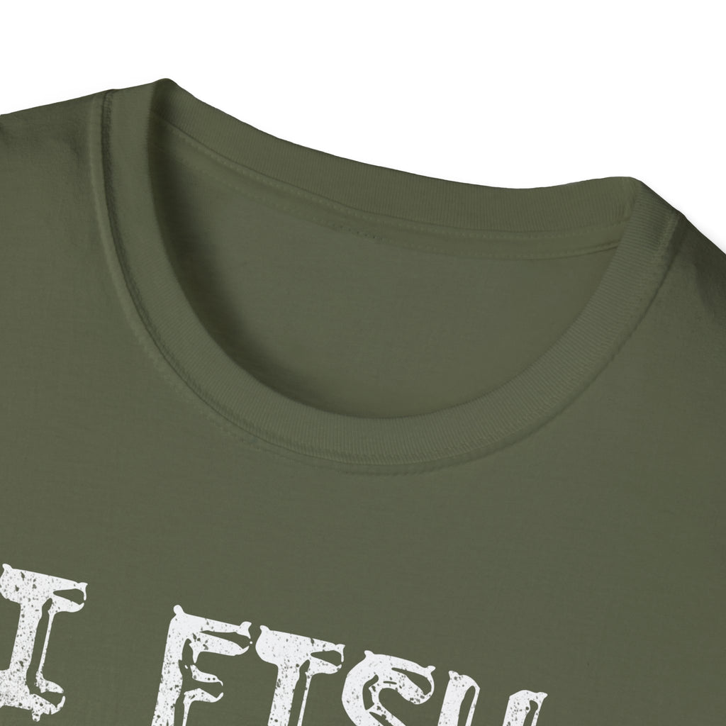 I Fish Because Punching People Is Frowned Upon T-Shirt | Funny Fishing Shirt for Anglers