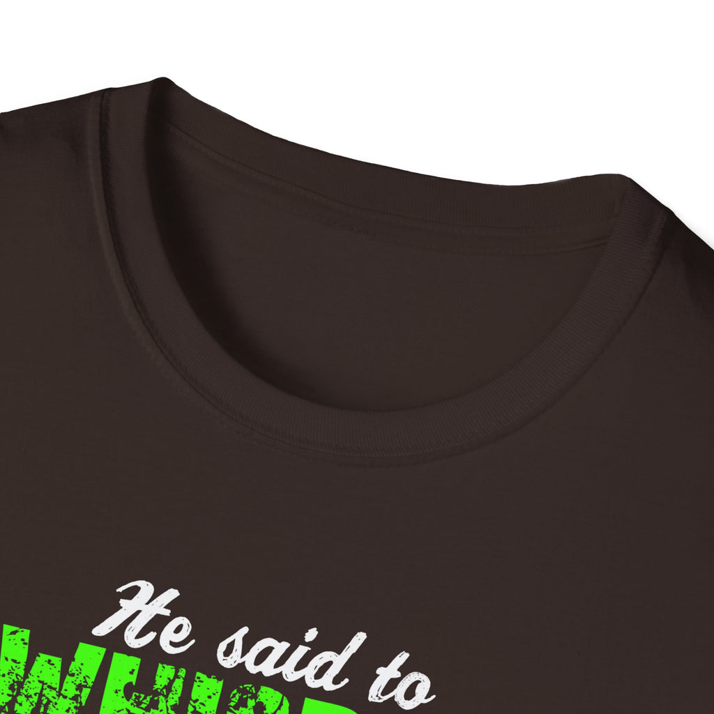Let's Go Fishing Unisex Softstyle T-Shirt - Perfect Gift for Fishing Enthusiasts