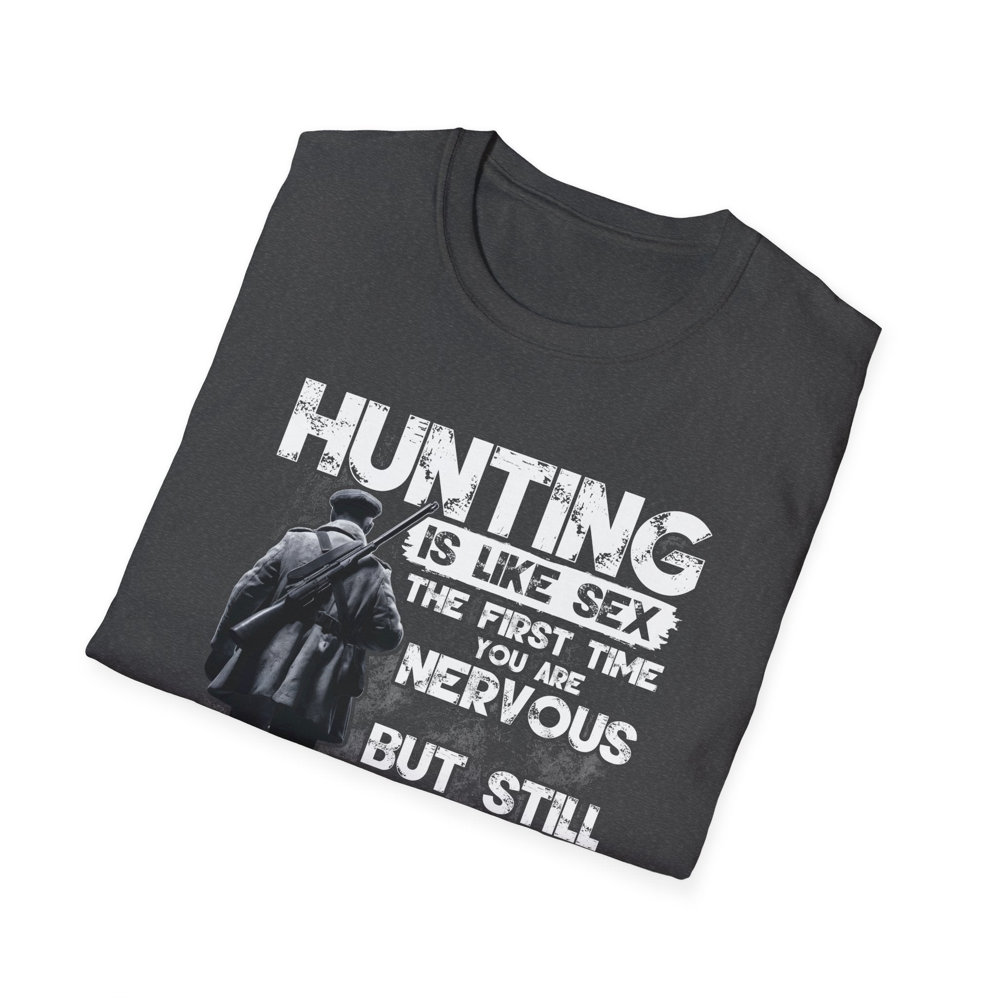 Funny Hunting T-Shirt - 'Hunting is Like- Graphic Tee for Outdoors Enthusiasts