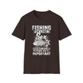 Funny Fishing T-Shirt - 'Fishing is Like Sex' Graphic Tee for Anglers