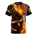 Firefighter Pride Unisex Cut & Sew Tee, Firefighter Apparel, First Responders Gift, Emergency Services Wear, Firefighter T-Shirt