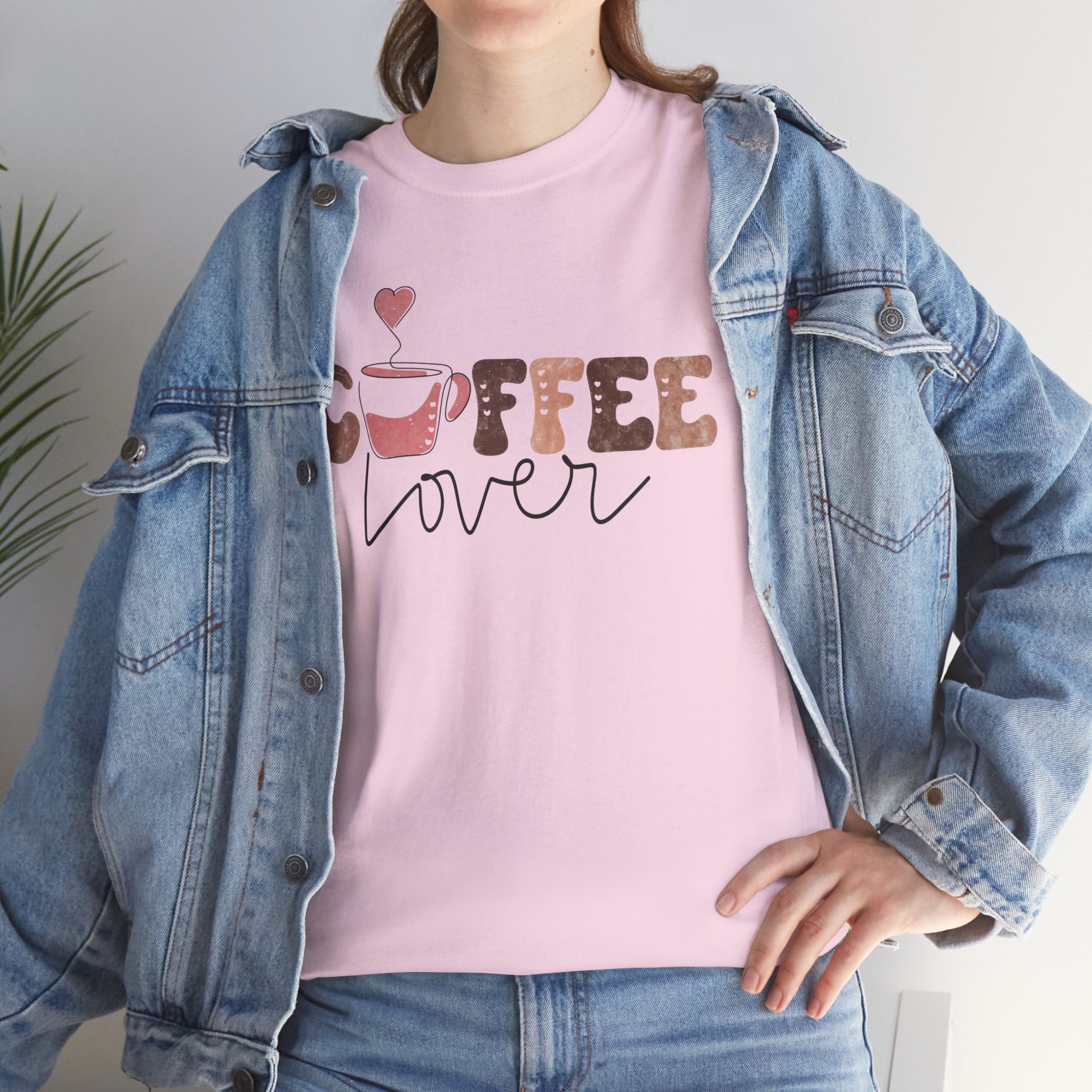 Coffee Lover T‑Shirt — Cute Coffee Cup Graphic Tee for Coffee Fans