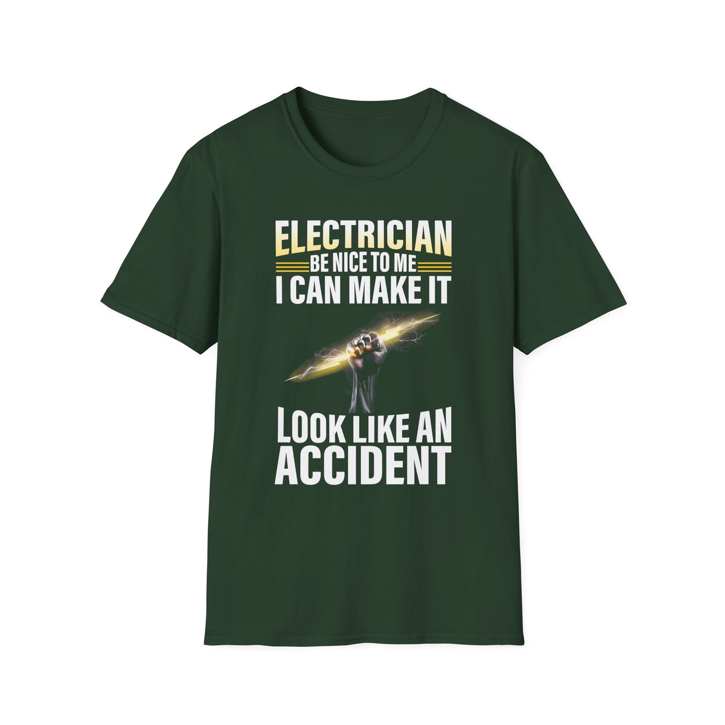 Electrician – Be Nice to Me Funny T-Shirt