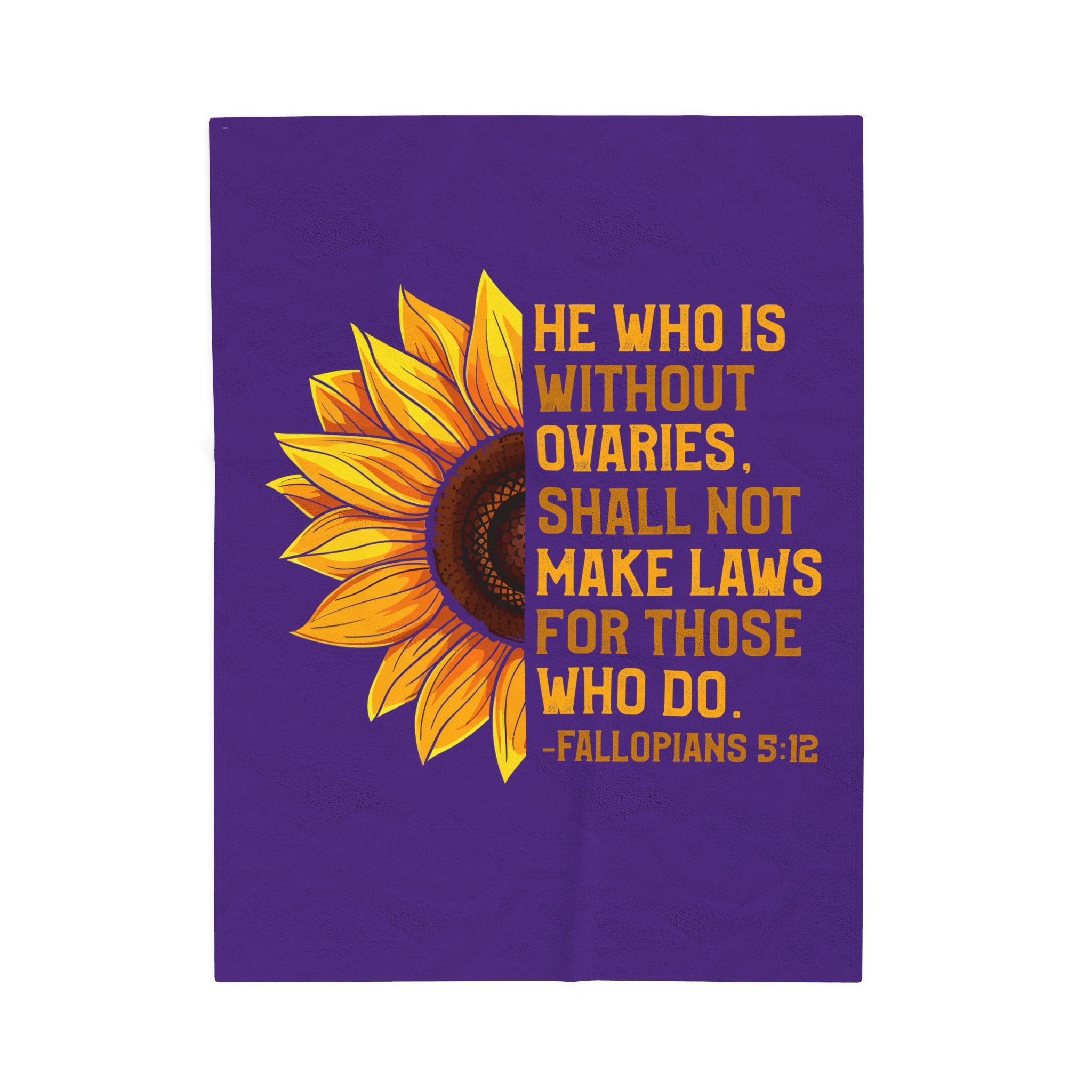 Sunflower Inspirational Plush Blanket, Cozy Throw for Home Decor, Gift for Friends, Unique Wedding Gift, Soft Blanket for All Seasons