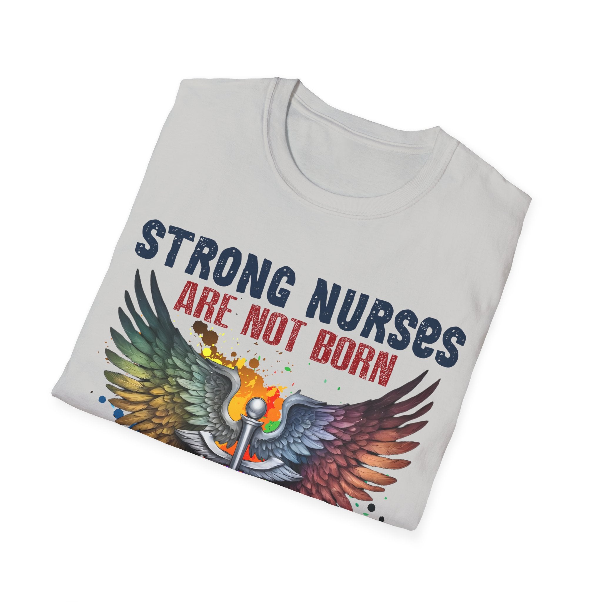 Strong Nurses Unisex Softstyle T-Shirt - Supportive Healthcare Gift