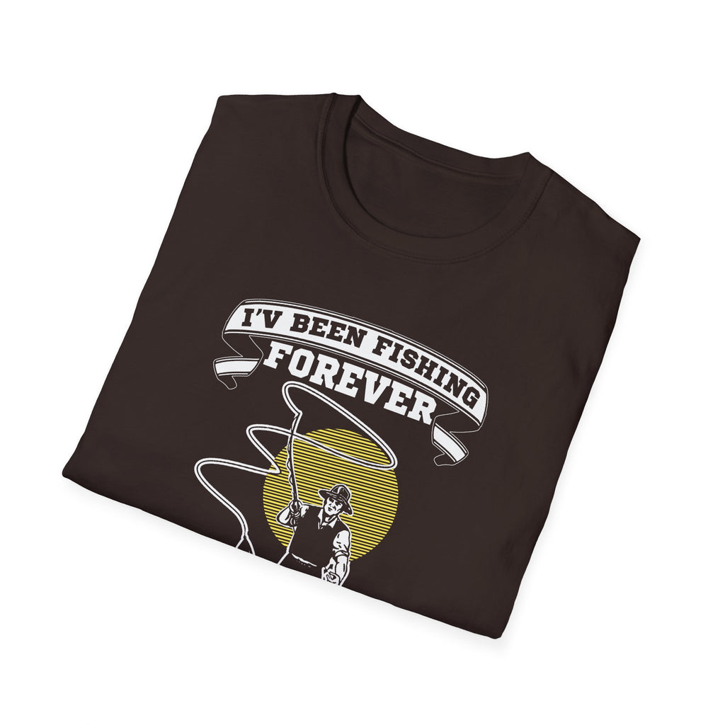 Fishing Humor Unisex T-Shirt - "My Wife is My Greatest Catch"