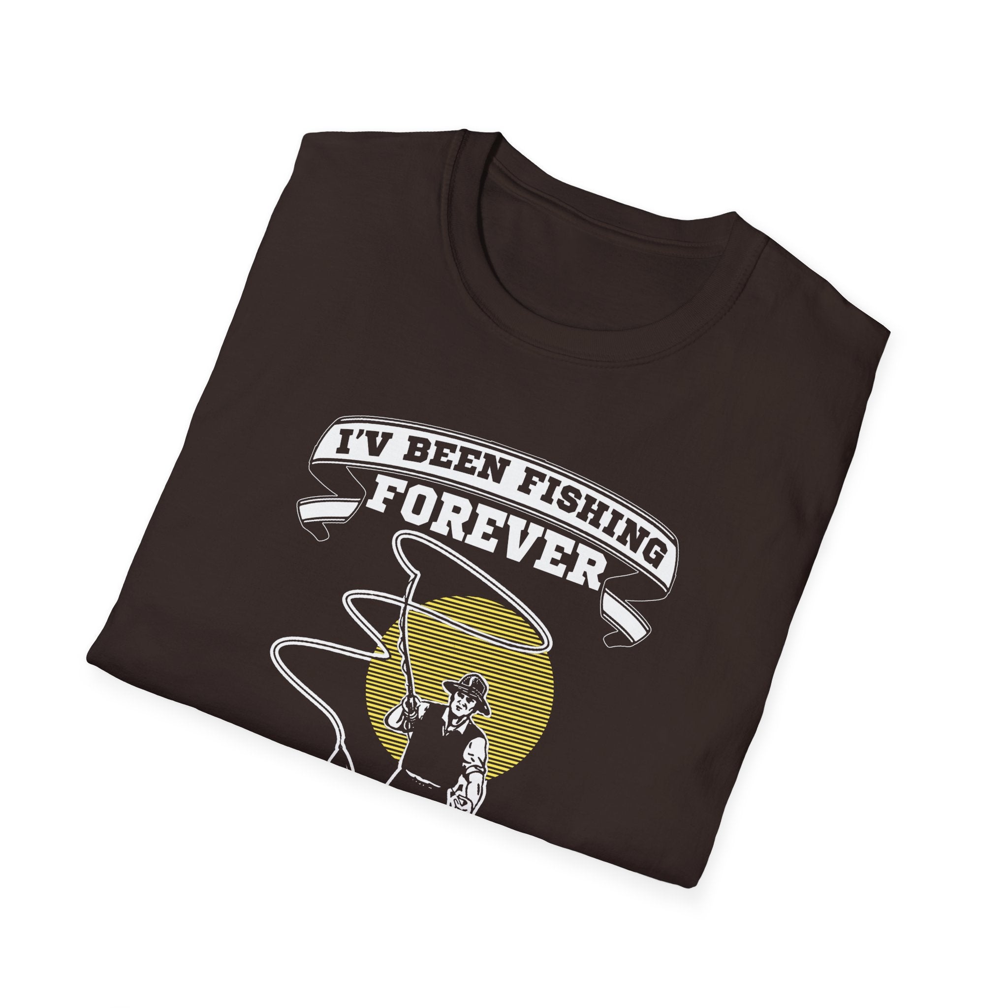 Fishing Humor Unisex T-Shirt - "My Wife is My Greatest Catch"