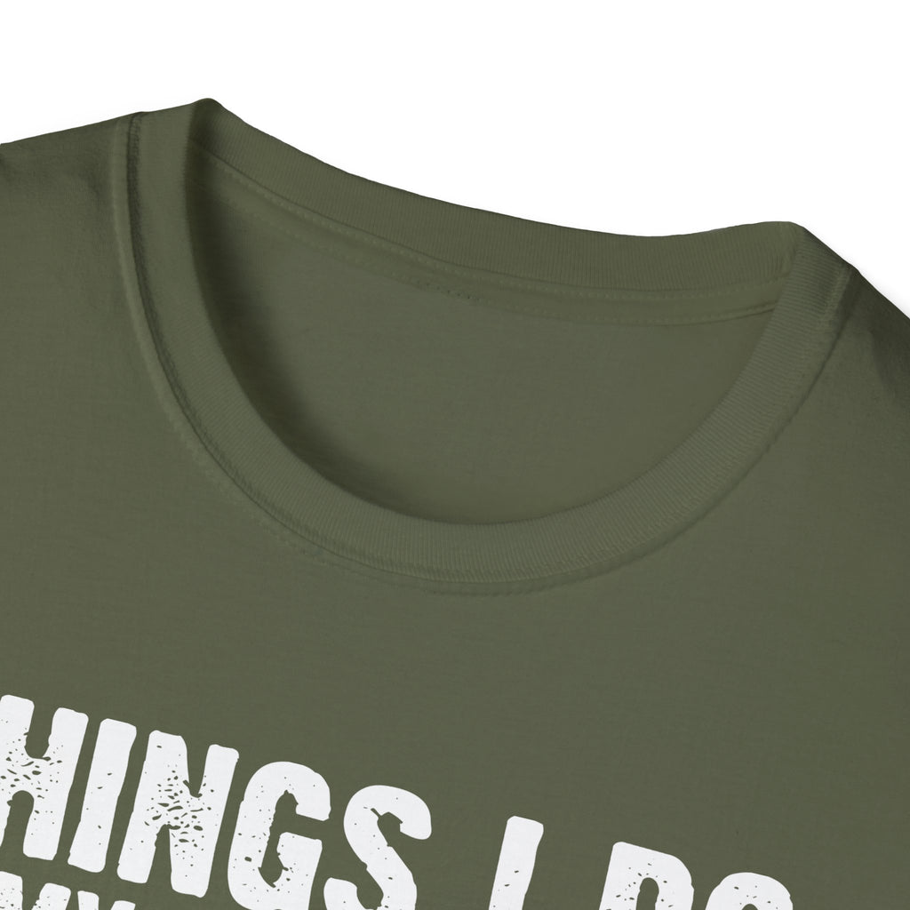 Gardening Enthusiast T-Shirt | Things I Do in My Spare Time