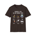 Fishing Enthusiast T-Shirt - "Things I Do in My Spare Time"