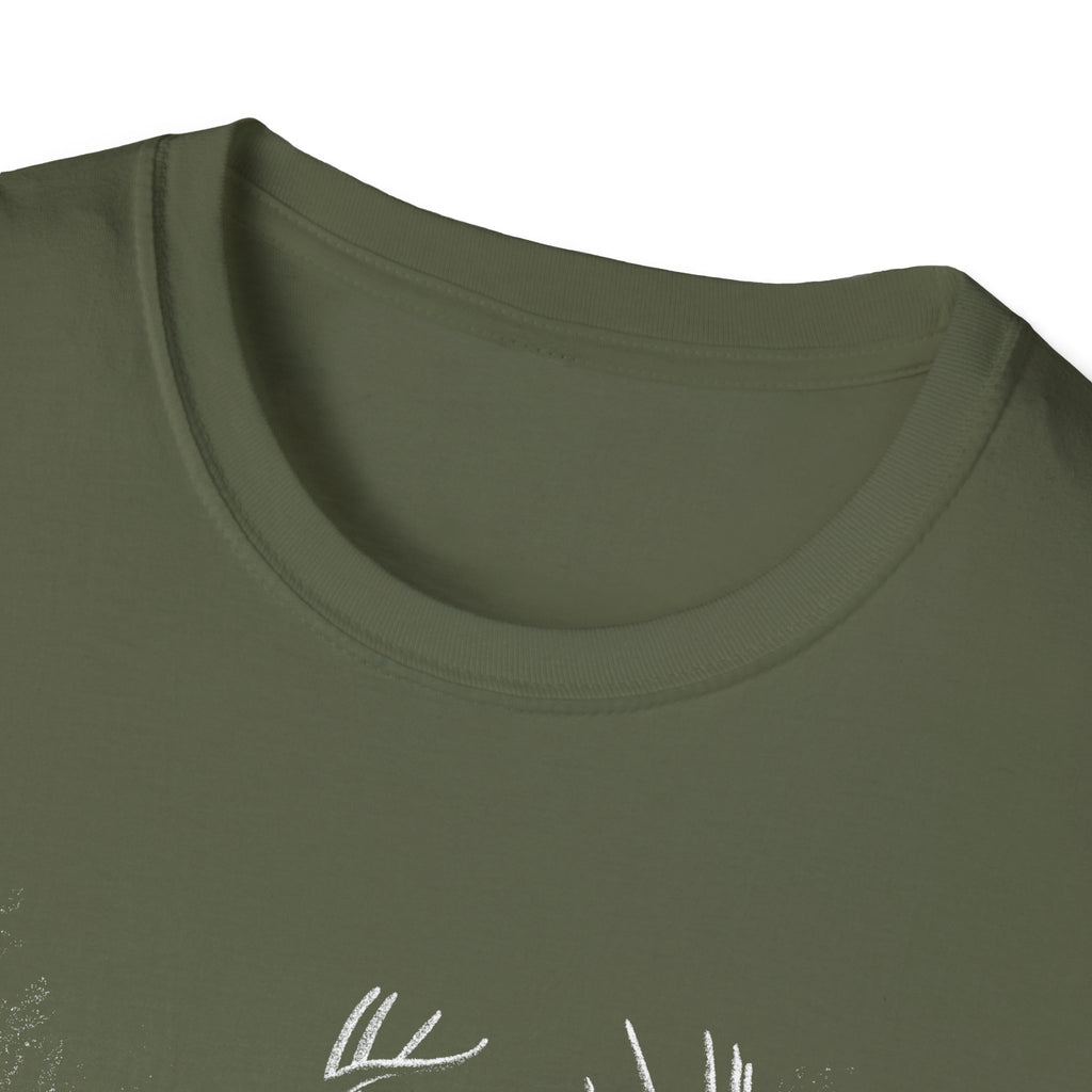 Eat Local Unisex Softstyle T-Shirt - Eco-Friendly Wildlife Tee