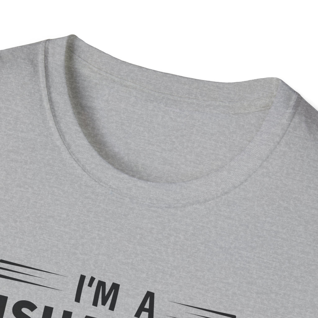Funny Fishing T-Shirt - 'I'm a Fishaholic on the Road to Recovery'