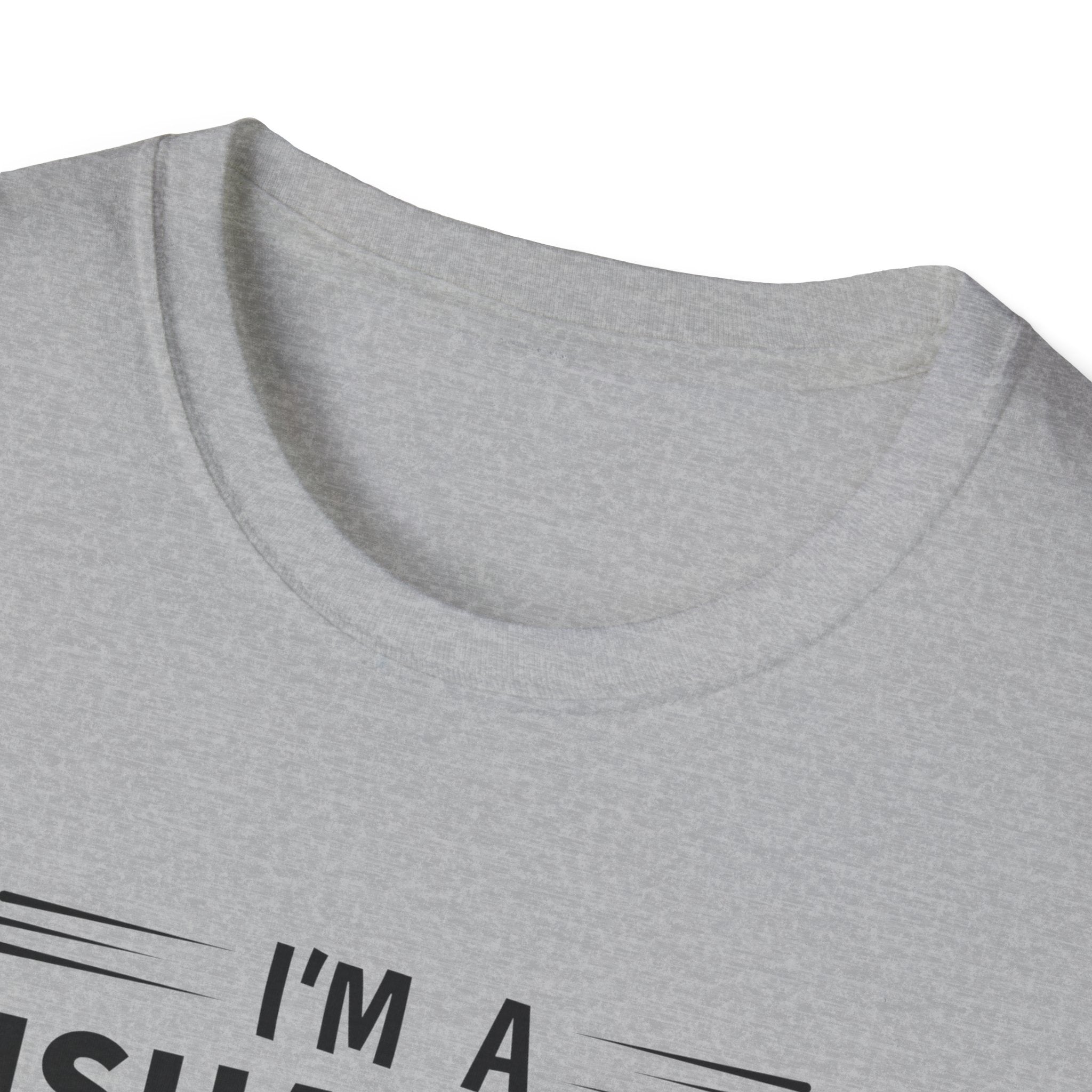 Funny Fishing T-Shirt - 'I'm a Fishaholic on the Road to Recovery'