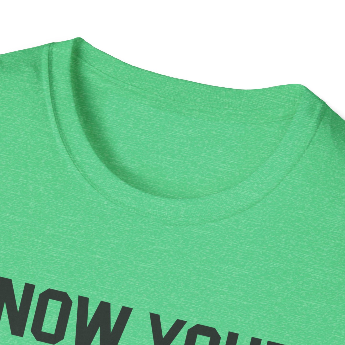Unisex Softstyle T-Shirt - Know Your Limits | Motivational Tee, Gift for Nature Lovers, Inspirational Attire, Outdoor Adventure Shirt