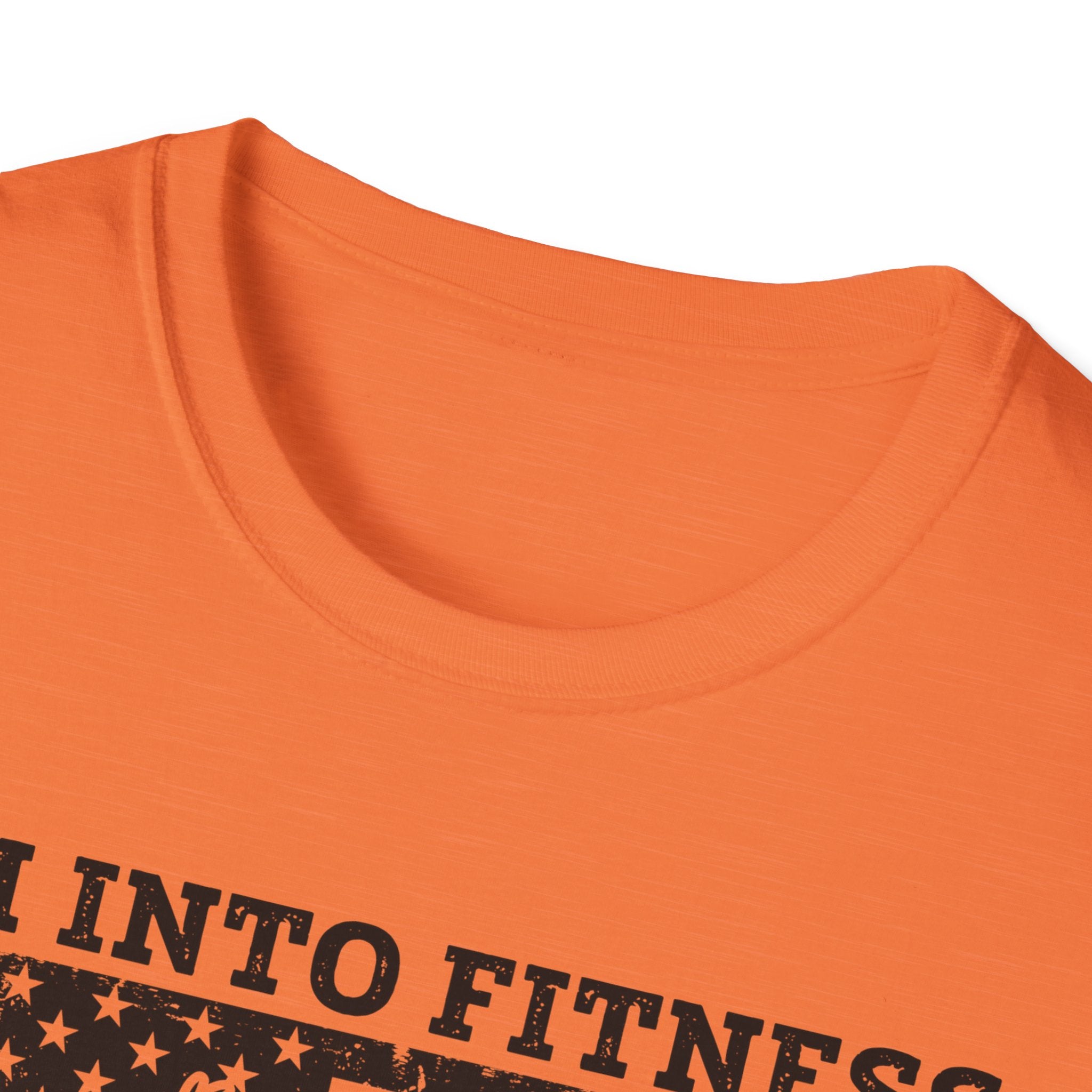 I'm Into Fitness Deer Graphic T-Shirt - Unisex Softstyle Tee for Outdoor Enthusiasts