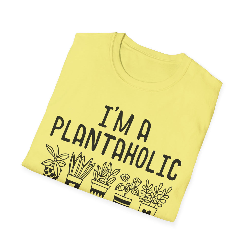 Funny Plant Lover - I'm a Plantaholic on the Road to Recovery Gardening T-Shirt