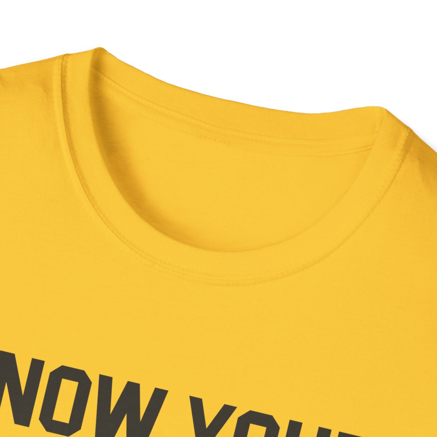 Unisex Softstyle T-Shirt - Know Your Limits | Motivational Tee, Gift for Nature Lovers, Inspirational Attire, Outdoor Adventure Shirt