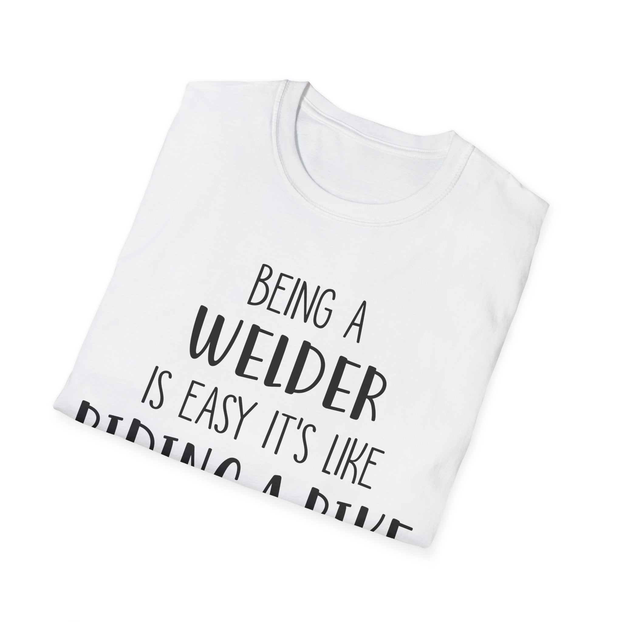 Funny Welder T-Shirt - Welding Humor Tee for Mechanics and Tradespeople