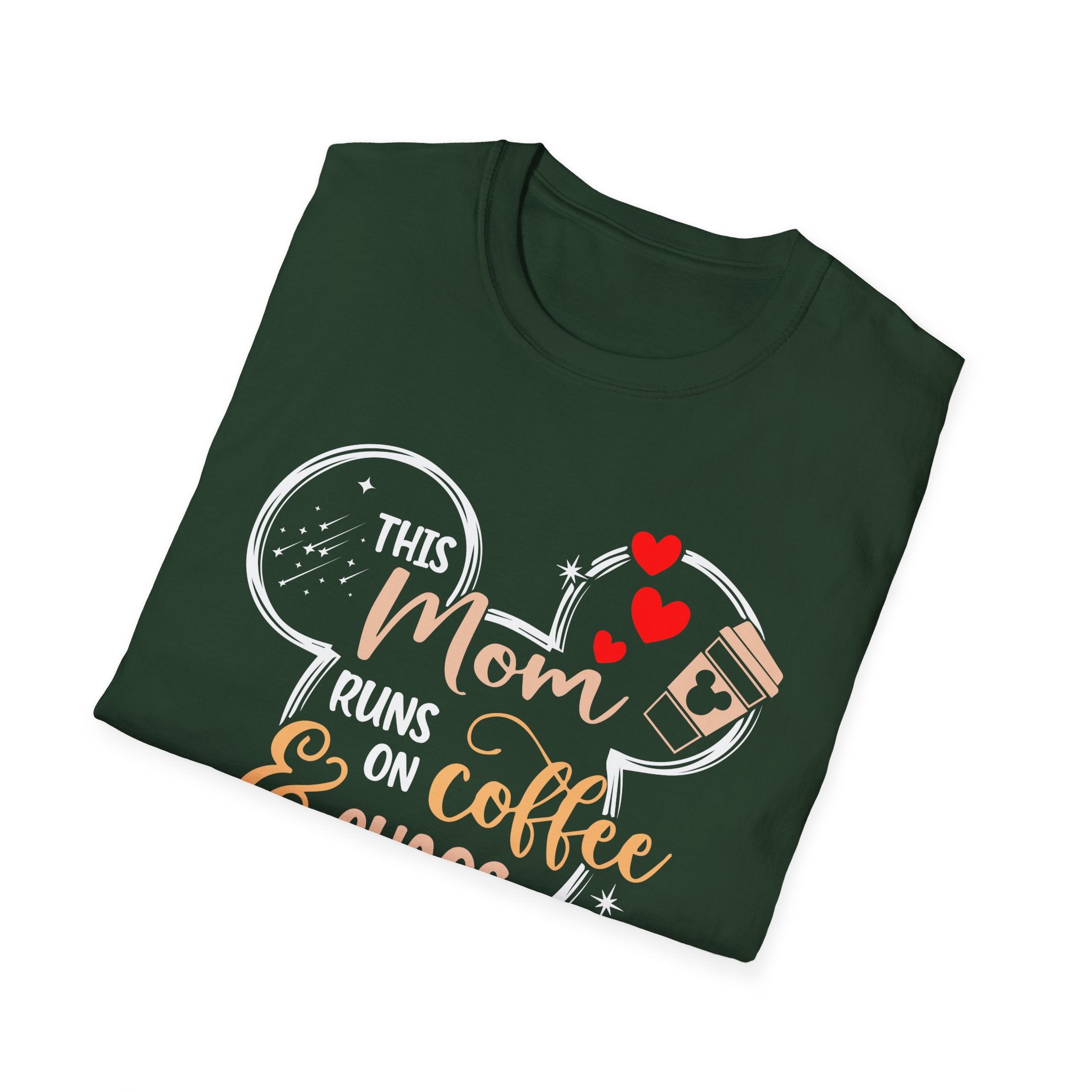 This Mom Runs on Coffee T-Shirt