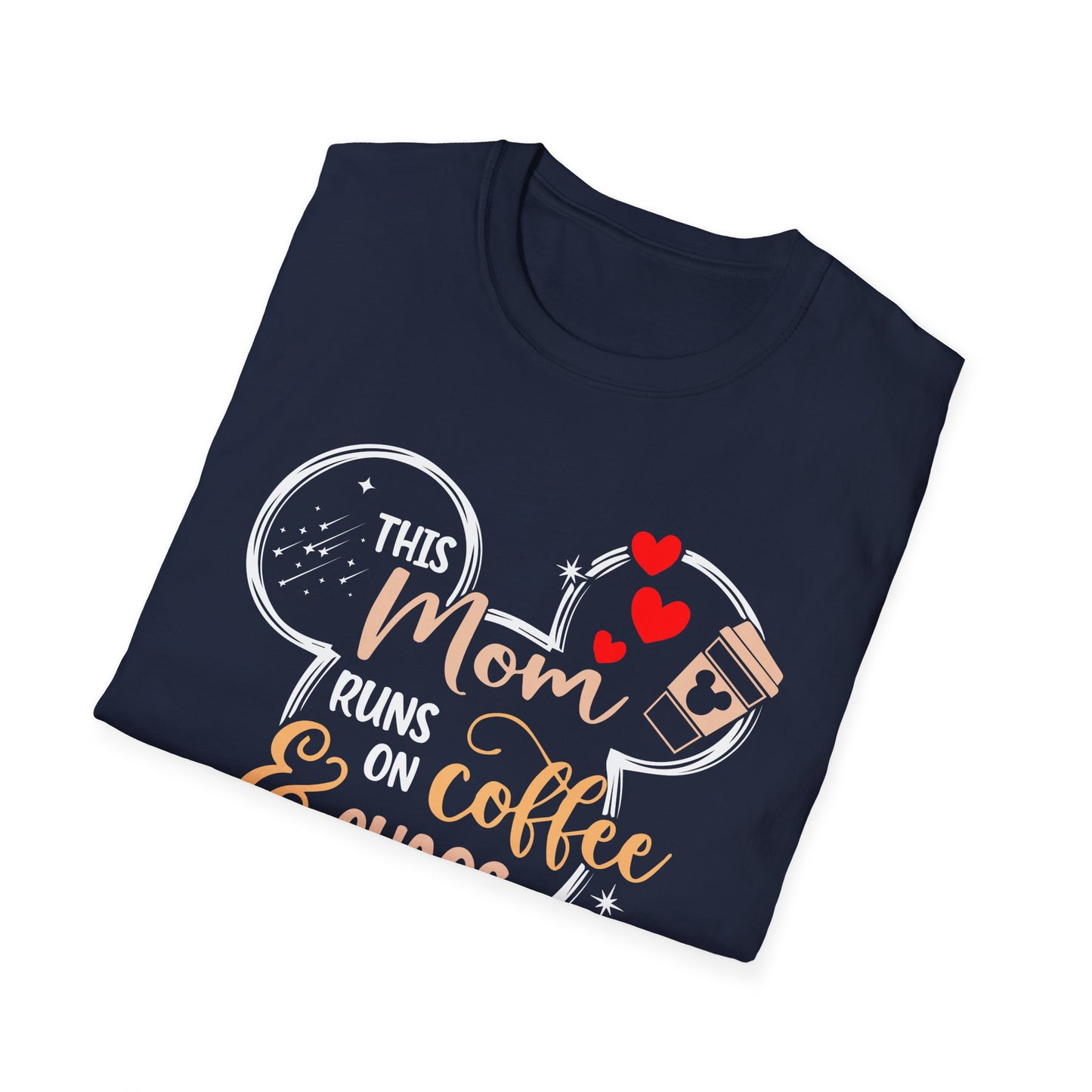 This Mom Runs on Coffee T-Shirt