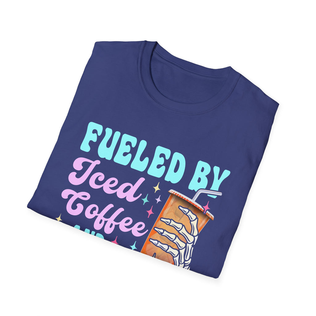 Fueled by Iced Coffee & Anxiety T-Shirt