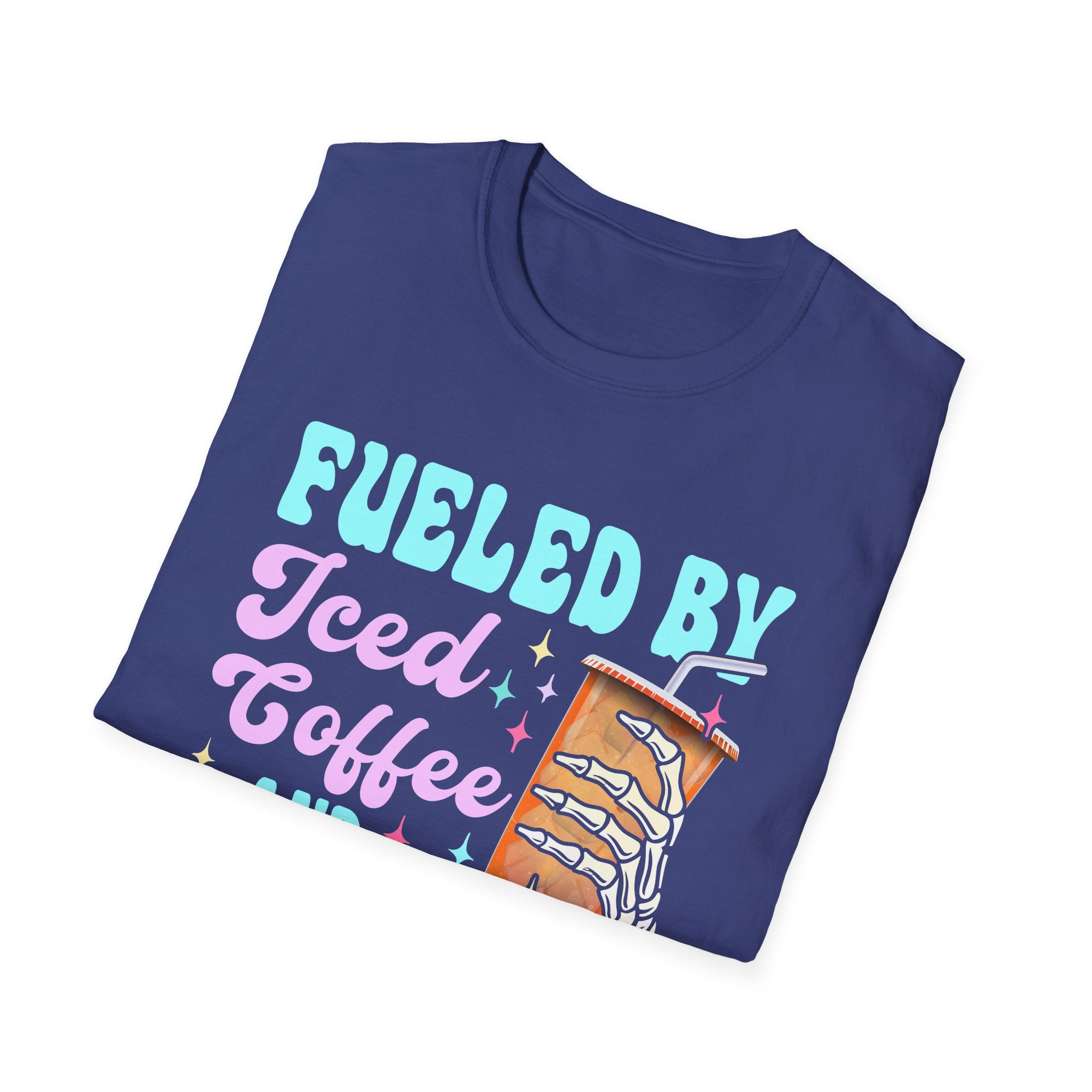 Fueled by Iced Coffee & Anxiety T-Shirt