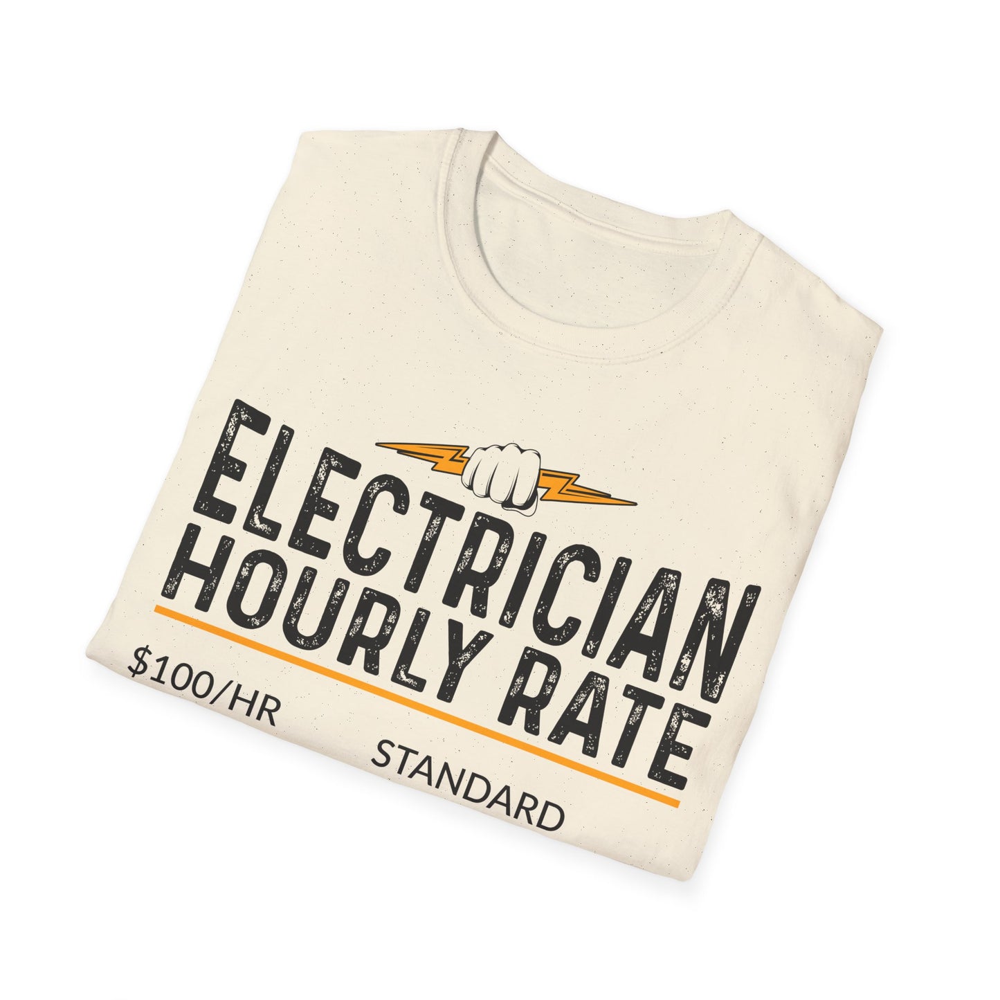 Electrician Hourly Rate Unisex T-Shirt