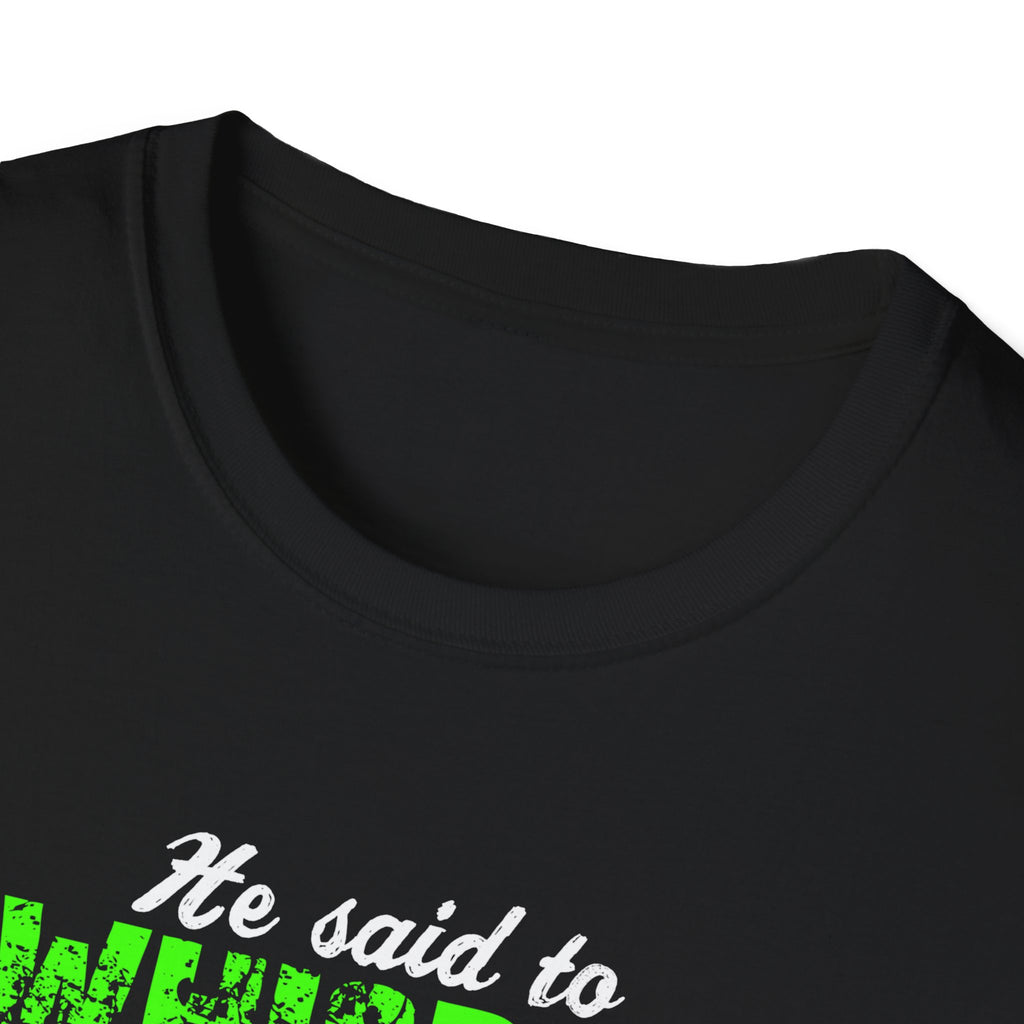 Let's Go Fishing Unisex Softstyle T-Shirt - Perfect Gift for Fishing Enthusiasts