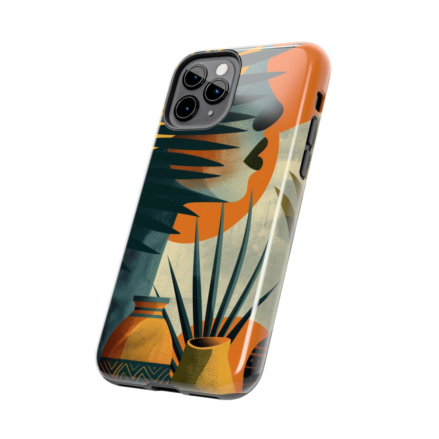 Stylish Tough Phone Cases with Abstract Design, Unique Phone Accessories, Gift for Art Lovers, Customizable Phone Covers, Modern Aesthetic