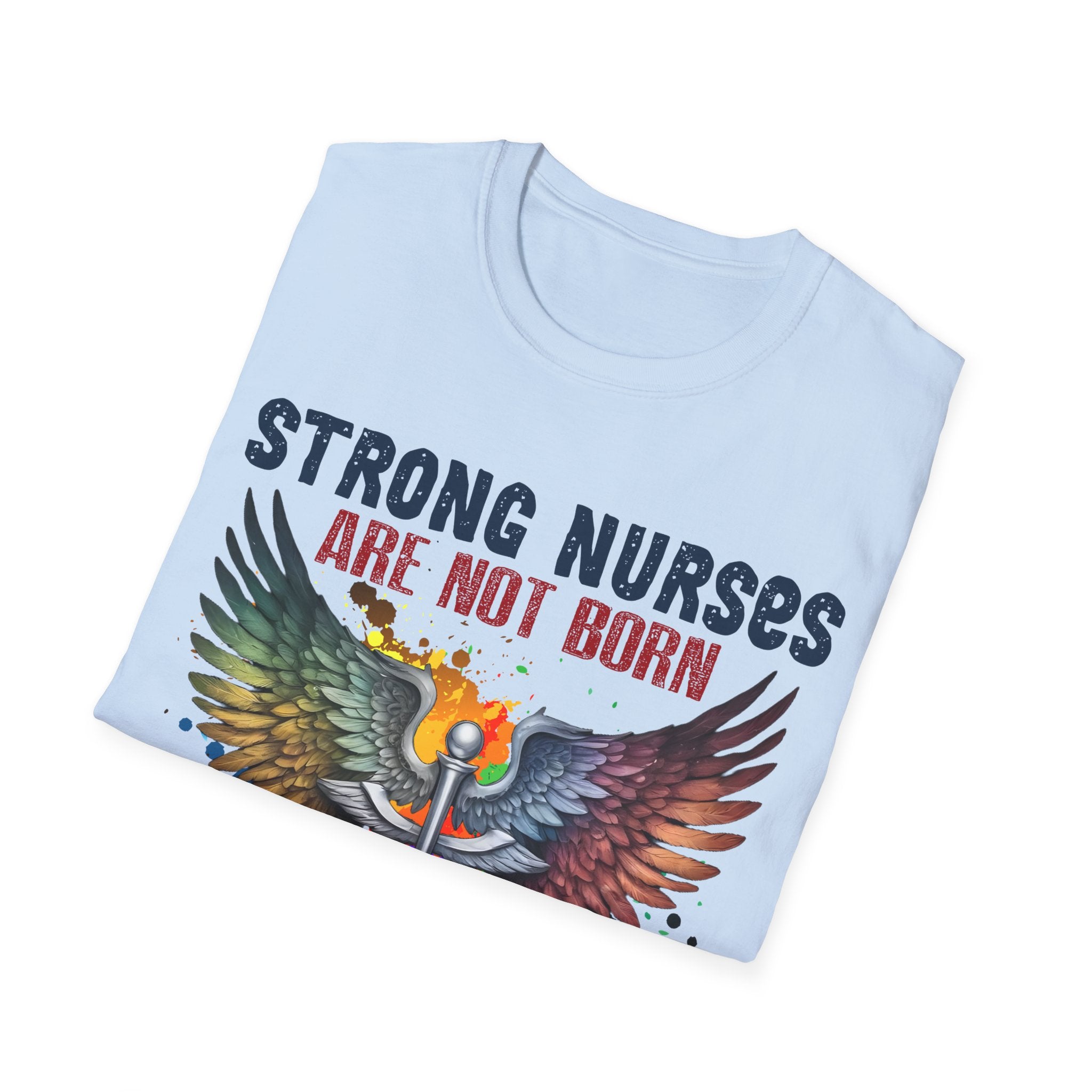 Strong Nurses Unisex Softstyle T-Shirt - Supportive Healthcare Gift