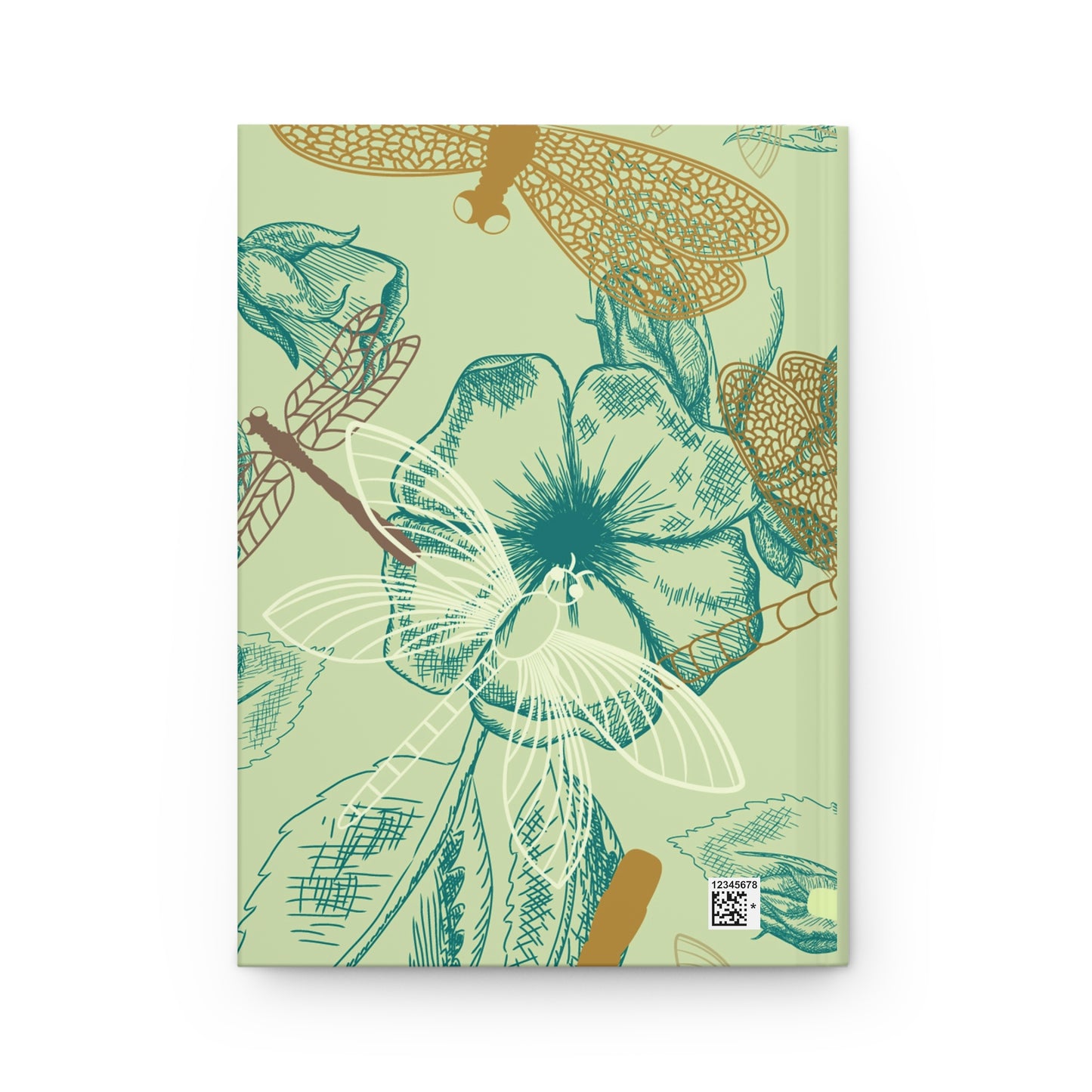 Inspiring Floral Hardcover Journal - Motivational Writing, Nature Journal, Gift for Writers, Artistic Notebook, Self-Care Journal