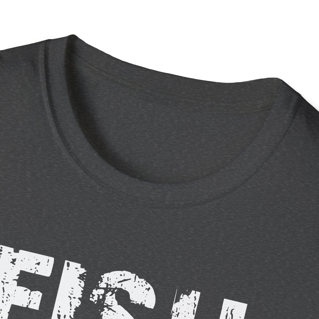 Fish Like a Pirate Unisex Softstyle T-Shirt - Perfect for Fishing Enthusiasts!