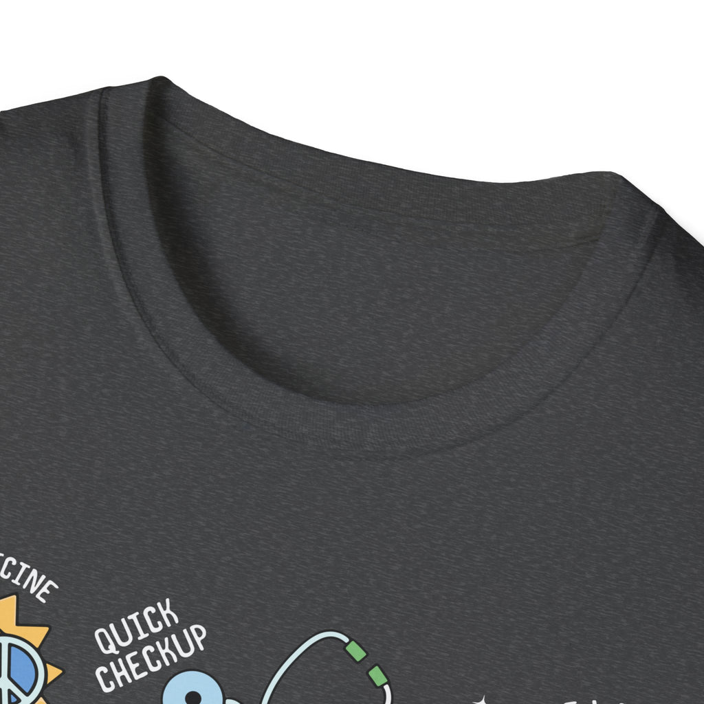 School Nurse Unisex Softstyle T-Shirt - Fun & Colorful Design for Education Professionals