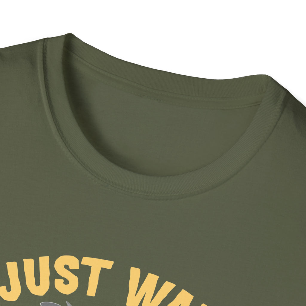 Gardening & Dog Lover Unisex T-Shirt - 'I Just Want to Work in My Garden and Hangout with My Dog'