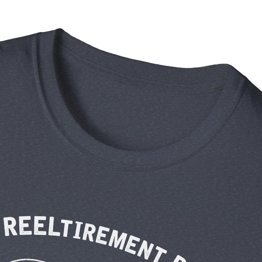 Funny Fishing Unisex Softstyle T-Shirt - My Reel Itirement Plan